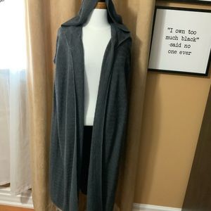 Ladies Long Vest sweater